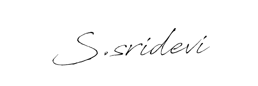if you are searching for the best signature style for your name S.sridevi. so please give up your signature search. here we have designed multiple signature styles  using Antro_Vectra. S.sridevi signature style 6 images and pictures png