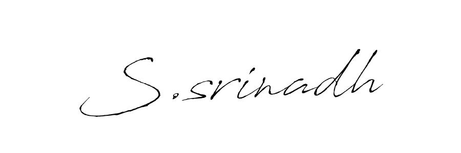 Also You can easily find your signature by using the search form. We will create S.srinadh name handwritten signature images for you free of cost using Antro_Vectra sign style. S.srinadh signature style 6 images and pictures png