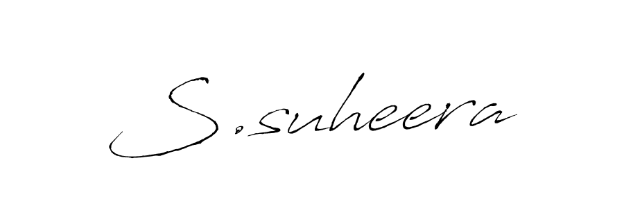 This is the best signature style for the S.suheera name. Also you like these signature font (Antro_Vectra). Mix name signature. S.suheera signature style 6 images and pictures png