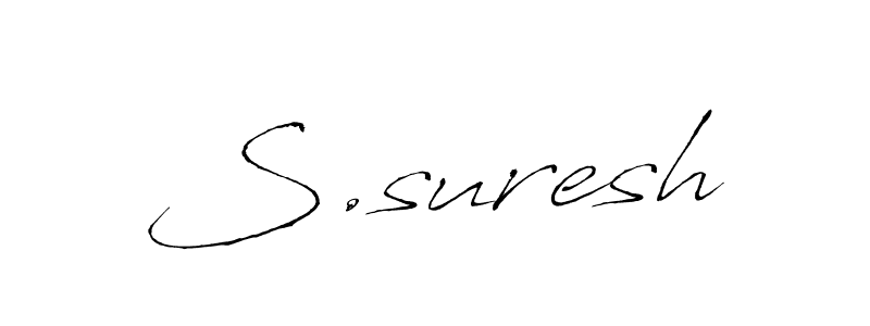 Make a short S.suresh signature style. Manage your documents anywhere anytime using Antro_Vectra. Create and add eSignatures, submit forms, share and send files easily. S.suresh signature style 6 images and pictures png