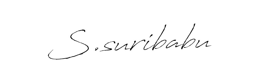 Similarly Antro_Vectra is the best handwritten signature design. Signature creator online .You can use it as an online autograph creator for name S.suribabu. S.suribabu signature style 6 images and pictures png