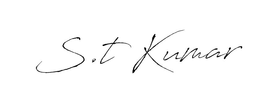 Check out images of Autograph of S.t Kumar name. Actor S.t Kumar Signature Style. Antro_Vectra is a professional sign style online. S.t Kumar signature style 6 images and pictures png