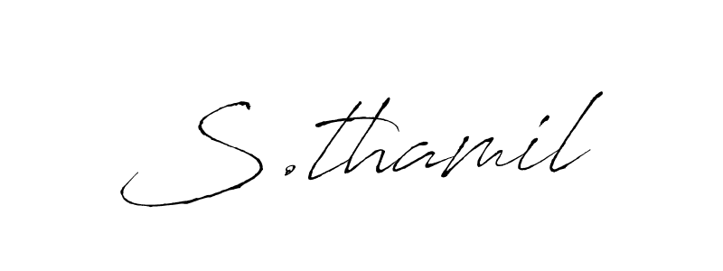 Make a short S.thamil signature style. Manage your documents anywhere anytime using Antro_Vectra. Create and add eSignatures, submit forms, share and send files easily. S.thamil signature style 6 images and pictures png