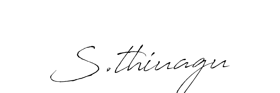 Make a beautiful signature design for name S.thiuagu. Use this online signature maker to create a handwritten signature for free. S.thiuagu signature style 6 images and pictures png