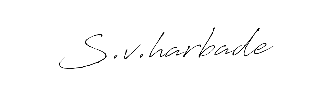 See photos of S.v.harbade official signature by Spectra . Check more albums & portfolios. Read reviews & check more about Antro_Vectra font. S.v.harbade signature style 6 images and pictures png