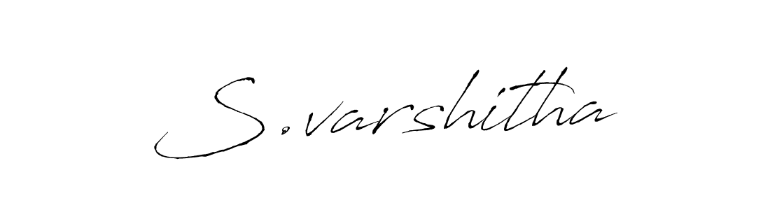 Once you've used our free online signature maker to create your best signature Antro_Vectra style, it's time to enjoy all of the benefits that S.varshitha name signing documents. S.varshitha signature style 6 images and pictures png