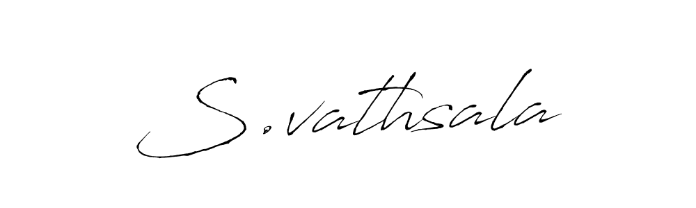 The best way (Antro_Vectra) to make a short signature is to pick only two or three words in your name. The name S.vathsala include a total of six letters. For converting this name. S.vathsala signature style 6 images and pictures png