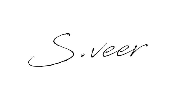 Make a short S.veer signature style. Manage your documents anywhere anytime using Antro_Vectra. Create and add eSignatures, submit forms, share and send files easily. S.veer signature style 6 images and pictures png