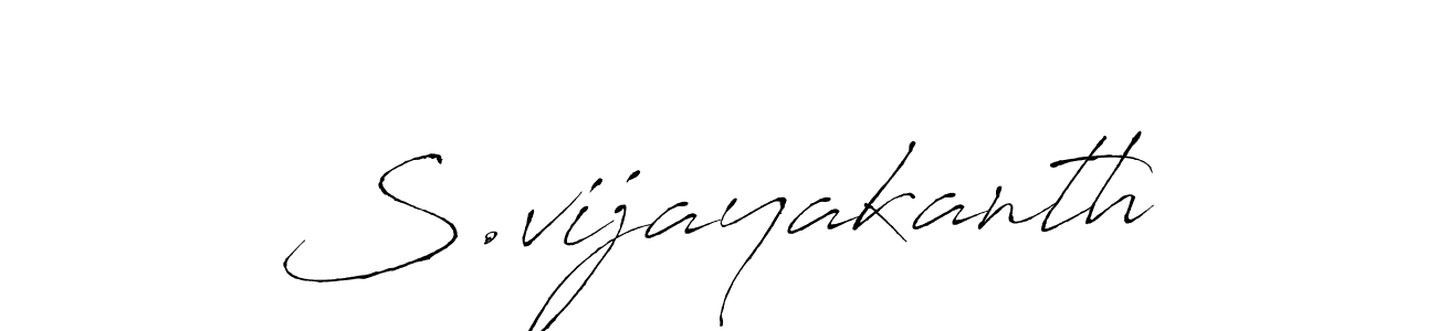 This is the best signature style for the S.vijayakanth name. Also you like these signature font (Antro_Vectra). Mix name signature. S.vijayakanth signature style 6 images and pictures png