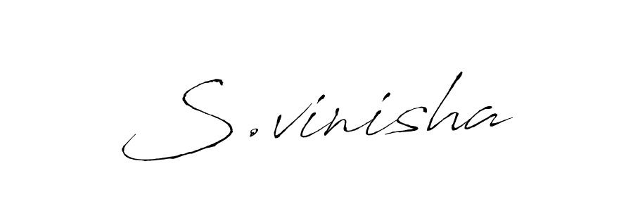 Also You can easily find your signature by using the search form. We will create S.vinisha name handwritten signature images for you free of cost using Antro_Vectra sign style. S.vinisha signature style 6 images and pictures png