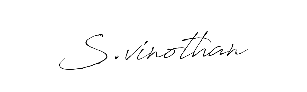 This is the best signature style for the S.vinothan name. Also you like these signature font (Antro_Vectra). Mix name signature. S.vinothan signature style 6 images and pictures png