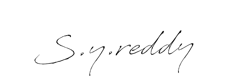 You can use this online signature creator to create a handwritten signature for the name S.y.reddy. This is the best online autograph maker. S.y.reddy signature style 6 images and pictures png