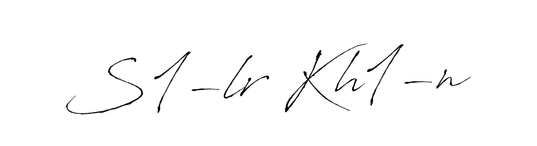 Make a beautiful signature design for name S1-lr Kh1-n. With this signature (Antro_Vectra) style, you can create a handwritten signature for free. S1-lr Kh1-n signature style 6 images and pictures png