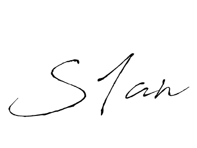 S1an stylish signature style. Best Handwritten Sign (Antro_Vectra) for my name. Handwritten Signature Collection Ideas for my name S1an. S1an signature style 6 images and pictures png