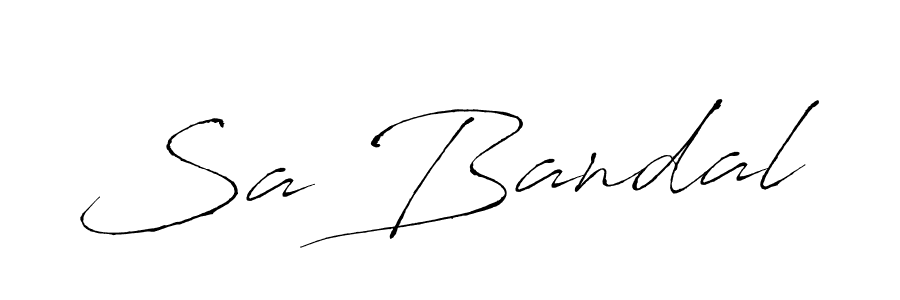 The best way (Antro_Vectra) to make a short signature is to pick only two or three words in your name. The name Sa Bandal include a total of six letters. For converting this name. Sa Bandal signature style 6 images and pictures png