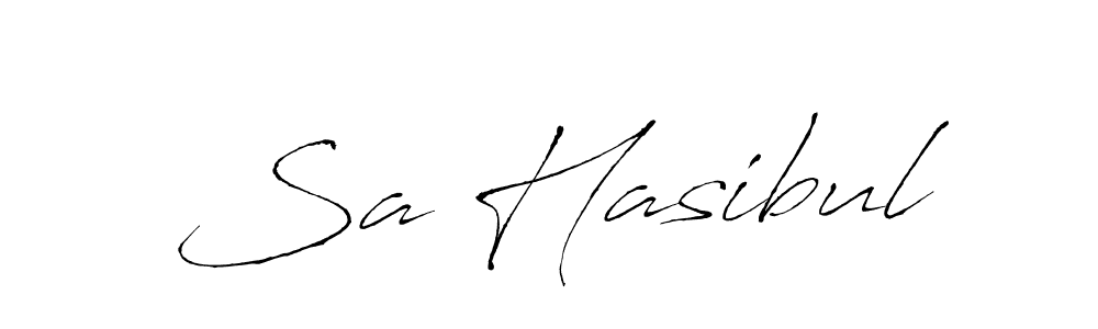 Sa Hasibul stylish signature style. Best Handwritten Sign (Antro_Vectra) for my name. Handwritten Signature Collection Ideas for my name Sa Hasibul. Sa Hasibul signature style 6 images and pictures png