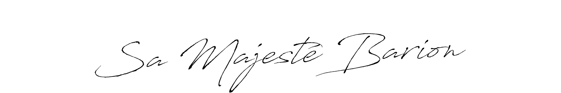 Here are the top 10 professional signature styles for the name Sa Majesté Barion. These are the best autograph styles you can use for your name. Sa Majesté Barion signature style 6 images and pictures png