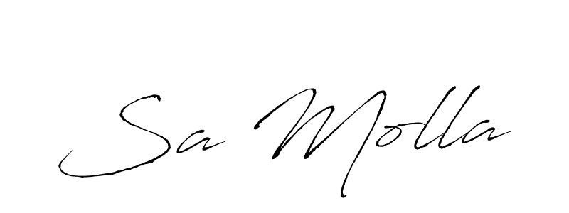 Once you've used our free online signature maker to create your best signature Antro_Vectra style, it's time to enjoy all of the benefits that Sa Molla name signing documents. Sa Molla signature style 6 images and pictures png