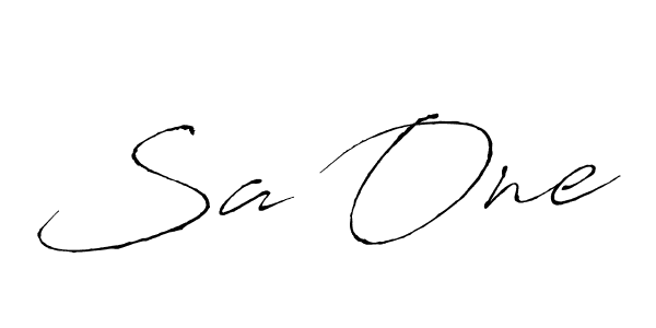 Once you've used our free online signature maker to create your best signature Antro_Vectra style, it's time to enjoy all of the benefits that Sa One name signing documents. Sa One signature style 6 images and pictures png