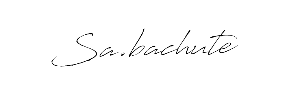 Best and Professional Signature Style for Sa.bachute. Antro_Vectra Best Signature Style Collection. Sa.bachute signature style 6 images and pictures png