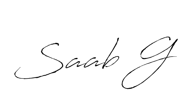 How to Draw Saab G signature style? Antro_Vectra is a latest design signature styles for name Saab G. Saab G signature style 6 images and pictures png