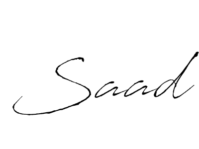 It looks lik you need a new signature style for name Saad. Design unique handwritten (Antro_Vectra) signature with our free signature maker in just a few clicks. Saad signature style 6 images and pictures png