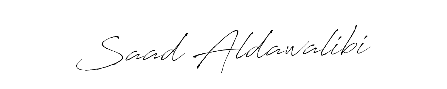 Also You can easily find your signature by using the search form. We will create Saad Aldawalibi name handwritten signature images for you free of cost using Antro_Vectra sign style. Saad Aldawalibi signature style 6 images and pictures png