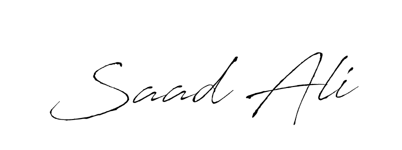 Also You can easily find your signature by using the search form. We will create Saad Ali name handwritten signature images for you free of cost using Antro_Vectra sign style. Saad Ali signature style 6 images and pictures png