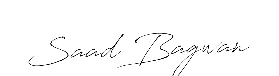 Antro_Vectra is a professional signature style that is perfect for those who want to add a touch of class to their signature. It is also a great choice for those who want to make their signature more unique. Get Saad Bagwan name to fancy signature for free. Saad Bagwan signature style 6 images and pictures png