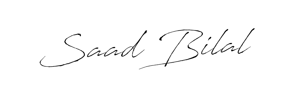 How to Draw Saad Bilal signature style? Antro_Vectra is a latest design signature styles for name Saad Bilal. Saad Bilal signature style 6 images and pictures png