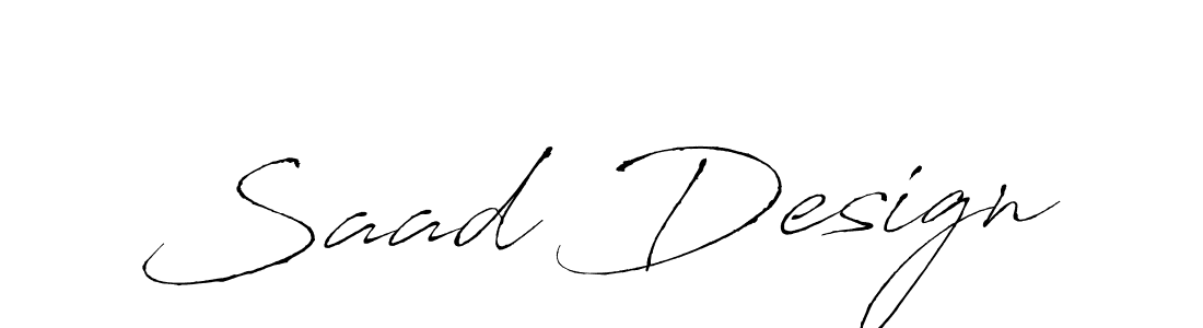 It looks lik you need a new signature style for name Saad Design. Design unique handwritten (Antro_Vectra) signature with our free signature maker in just a few clicks. Saad Design signature style 6 images and pictures png