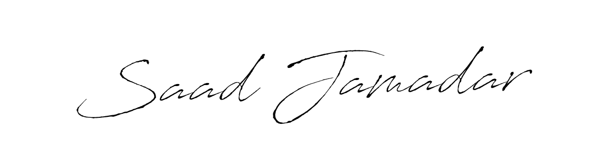 It looks lik you need a new signature style for name Saad Jamadar. Design unique handwritten (Antro_Vectra) signature with our free signature maker in just a few clicks. Saad Jamadar signature style 6 images and pictures png
