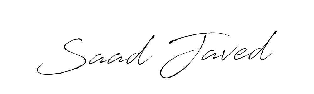 See photos of Saad Javed official signature by Spectra . Check more albums & portfolios. Read reviews & check more about Antro_Vectra font. Saad Javed signature style 6 images and pictures png