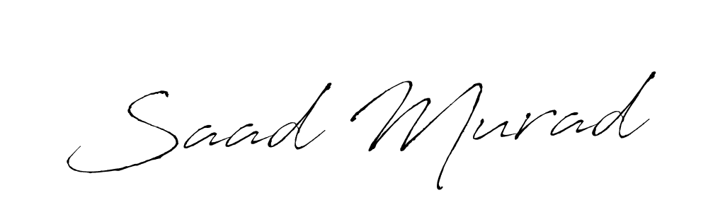 Use a signature maker to create a handwritten signature online. With this signature software, you can design (Antro_Vectra) your own signature for name Saad Murad. Saad Murad signature style 6 images and pictures png