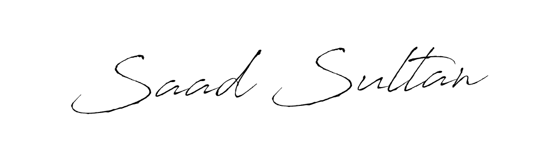 How to make Saad Sultan signature? Antro_Vectra is a professional autograph style. Create handwritten signature for Saad Sultan name. Saad Sultan signature style 6 images and pictures png