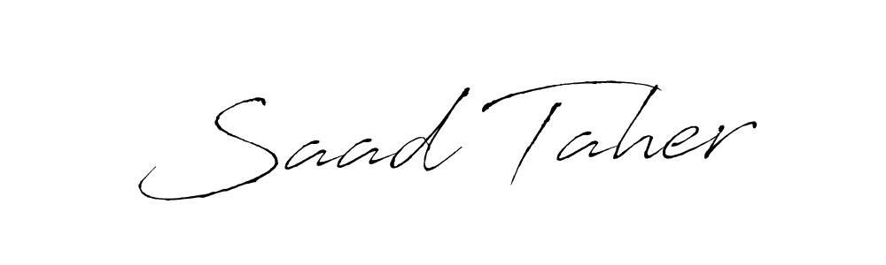 See photos of Saad Taher official signature by Spectra . Check more albums & portfolios. Read reviews & check more about Antro_Vectra font. Saad Taher signature style 6 images and pictures png