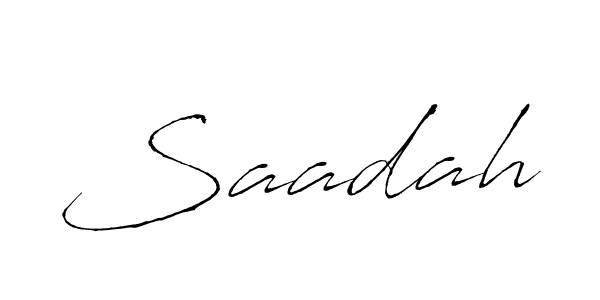 Create a beautiful signature design for name Saadah. With this signature (Antro_Vectra) fonts, you can make a handwritten signature for free. Saadah signature style 6 images and pictures png
