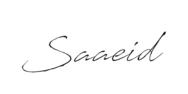 if you are searching for the best signature style for your name Saaeid. so please give up your signature search. here we have designed multiple signature styles  using Antro_Vectra. Saaeid signature style 6 images and pictures png