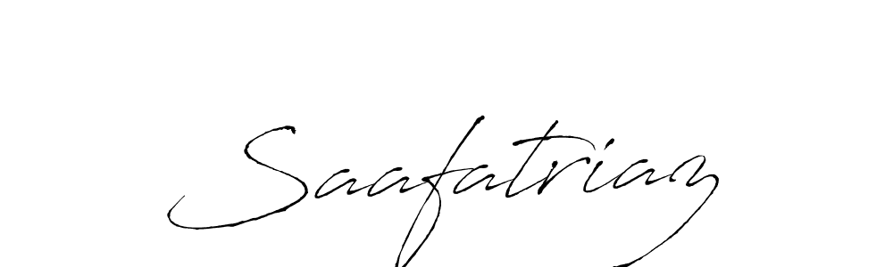 Use a signature maker to create a handwritten signature online. With this signature software, you can design (Antro_Vectra) your own signature for name Saafatriaz. Saafatriaz signature style 6 images and pictures png