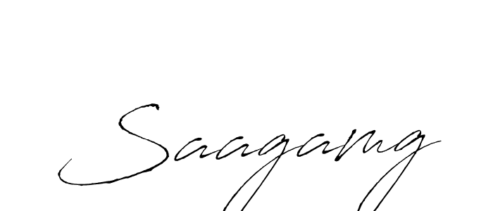 You should practise on your own different ways (Antro_Vectra) to write your name (Saagamg) in signature. don't let someone else do it for you. Saagamg signature style 6 images and pictures png