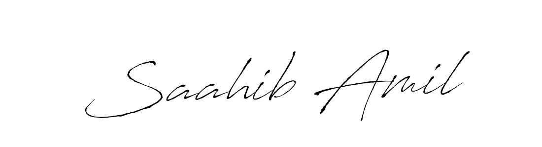 Here are the top 10 professional signature styles for the name Saahib Amil. These are the best autograph styles you can use for your name. Saahib Amil signature style 6 images and pictures png