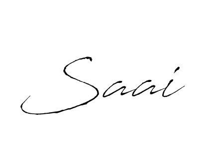 Saai stylish signature style. Best Handwritten Sign (Antro_Vectra) for my name. Handwritten Signature Collection Ideas for my name Saai. Saai signature style 6 images and pictures png