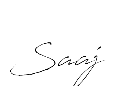 This is the best signature style for the Saaj name. Also you like these signature font (Antro_Vectra). Mix name signature. Saaj signature style 6 images and pictures png