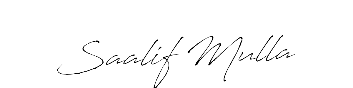 Similarly Antro_Vectra is the best handwritten signature design. Signature creator online .You can use it as an online autograph creator for name Saalif Mulla. Saalif Mulla signature style 6 images and pictures png