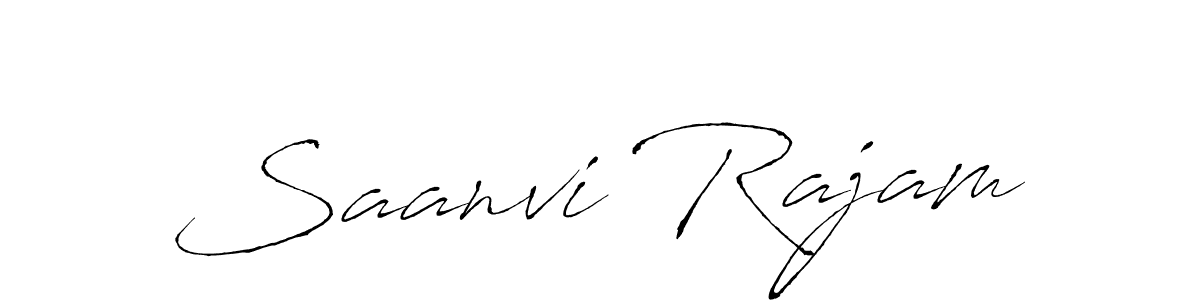 The best way (Antro_Vectra) to make a short signature is to pick only two or three words in your name. The name Saanvi Rajam include a total of six letters. For converting this name. Saanvi Rajam signature style 6 images and pictures png