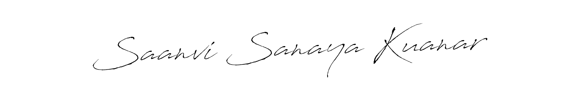 You can use this online signature creator to create a handwritten signature for the name Saanvi Sanaya Kuanar. This is the best online autograph maker. Saanvi Sanaya Kuanar signature style 6 images and pictures png