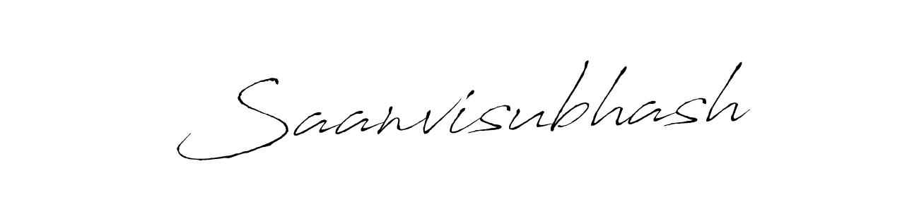 How to Draw Saanvisubhash signature style? Antro_Vectra is a latest design signature styles for name Saanvisubhash. Saanvisubhash signature style 6 images and pictures png