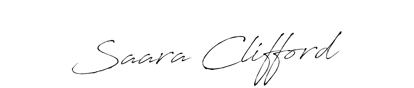 Also we have Saara Clifford name is the best signature style. Create professional handwritten signature collection using Antro_Vectra autograph style. Saara Clifford signature style 6 images and pictures png
