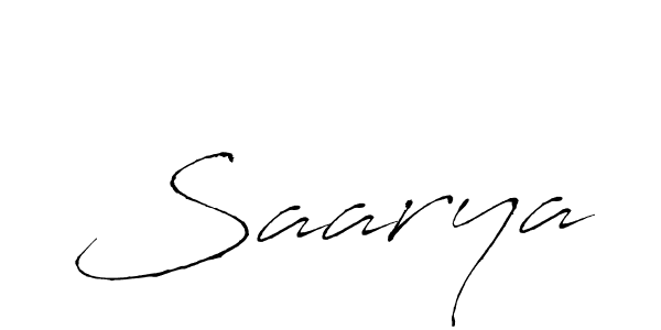 Also You can easily find your signature by using the search form. We will create Saarya name handwritten signature images for you free of cost using Antro_Vectra sign style. Saarya signature style 6 images and pictures png