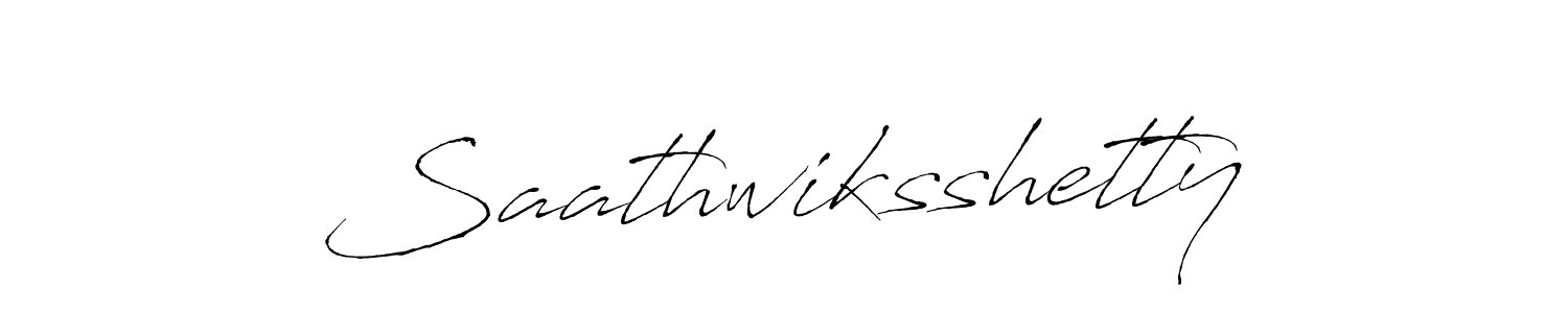 The best way (Antro_Vectra) to make a short signature is to pick only two or three words in your name. The name Saathwiksshetty include a total of six letters. For converting this name. Saathwiksshetty signature style 6 images and pictures png